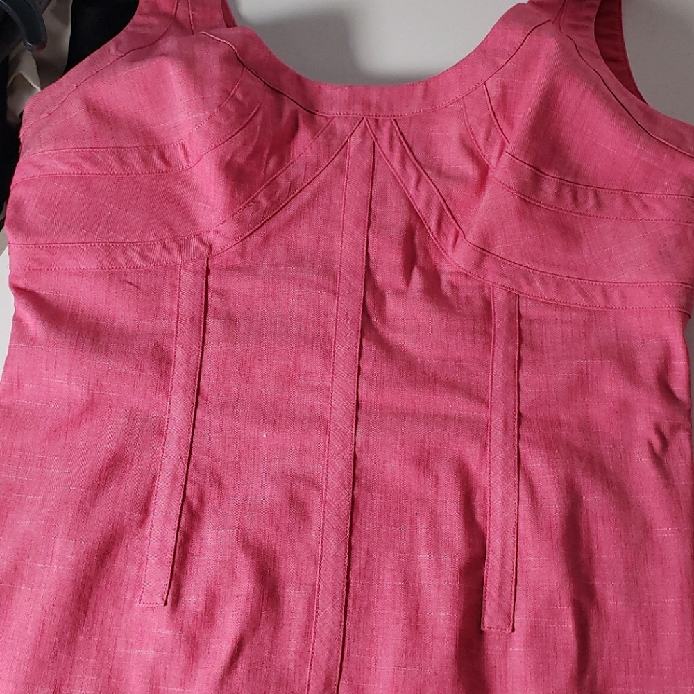 Etcetera Structured Bodycon Sheath Sleevless Scop… - image 4